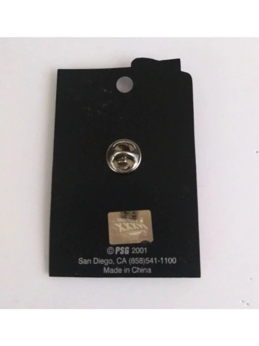 New PSG NFL Super Bowl 2001 New England Patriots Rams Pin XXXVI 36 Louisiana